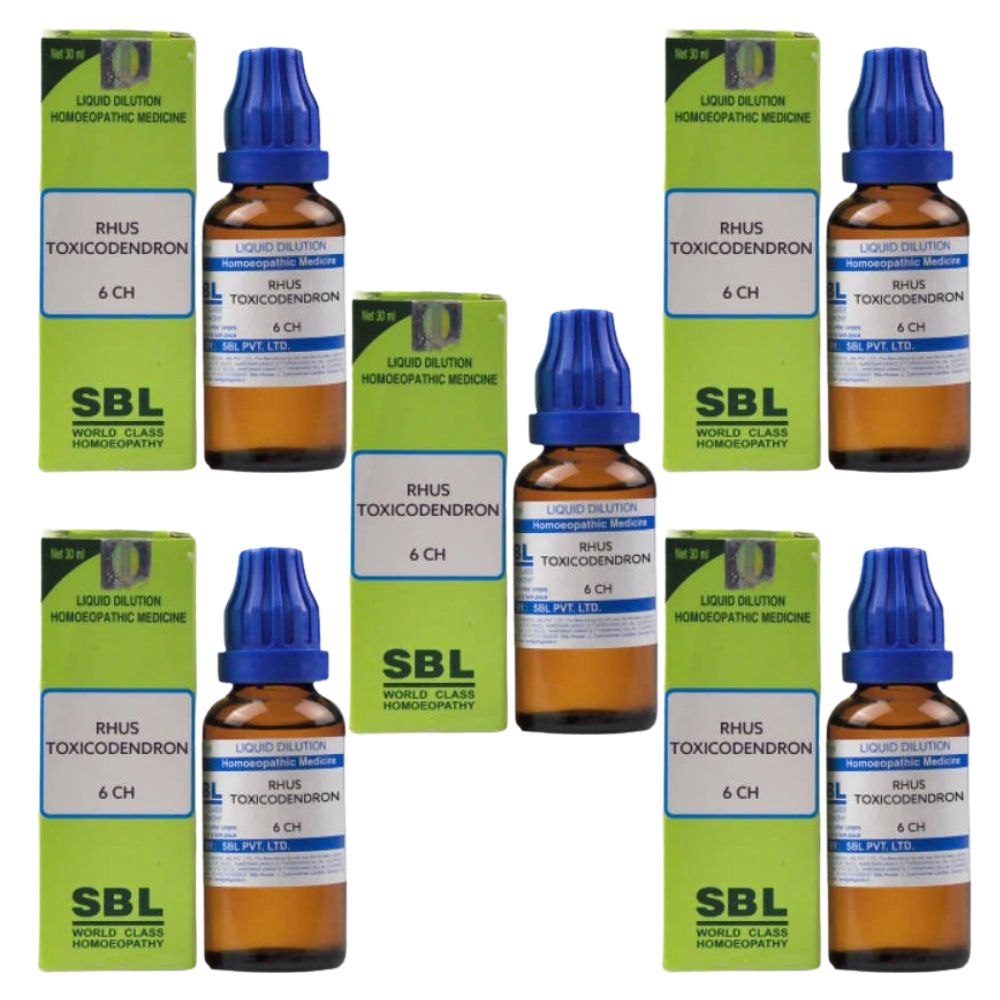 SBL Homeopathy Rhus Toxicodendron Dilution