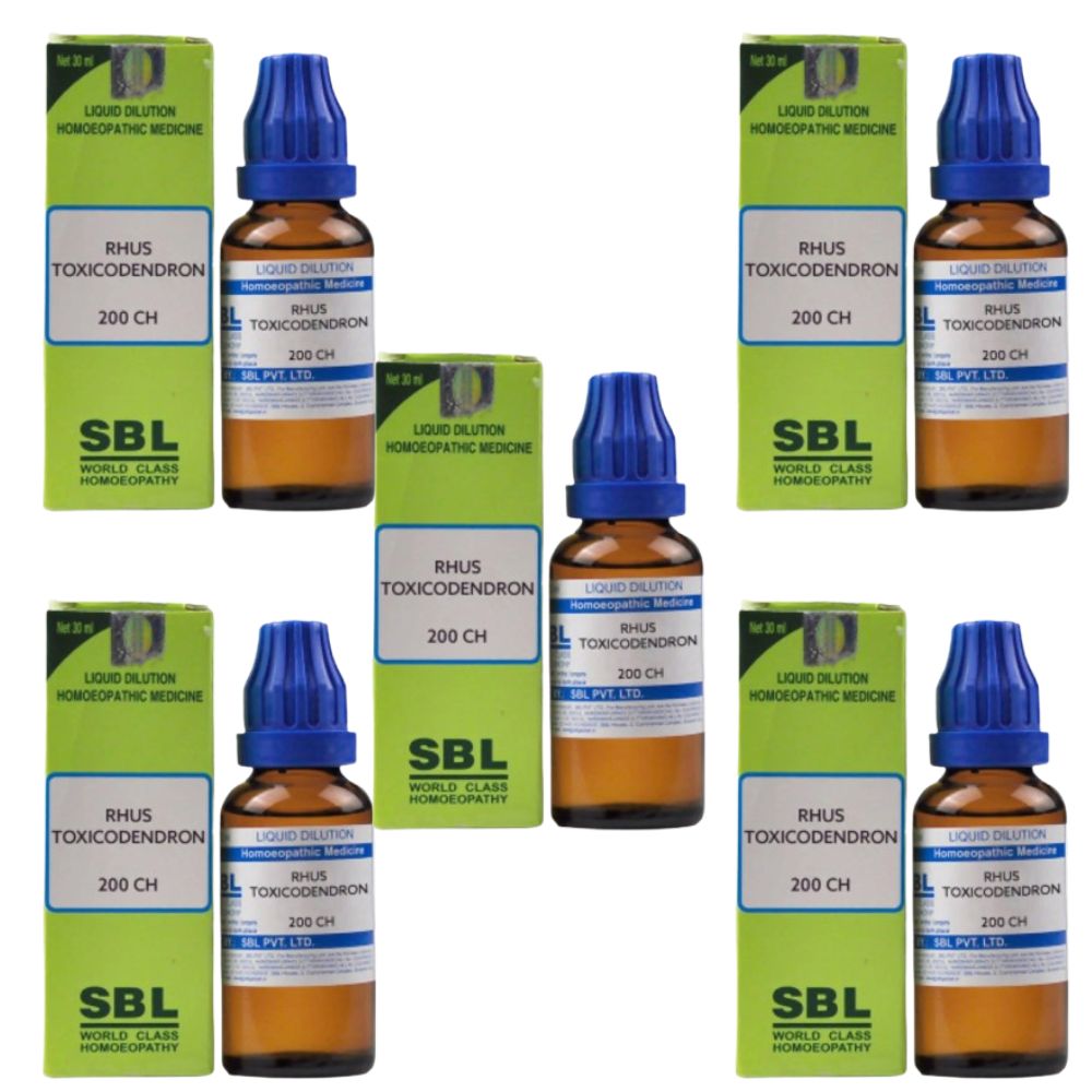 SBL Homeopathy Rhus Toxicodendron Dilution