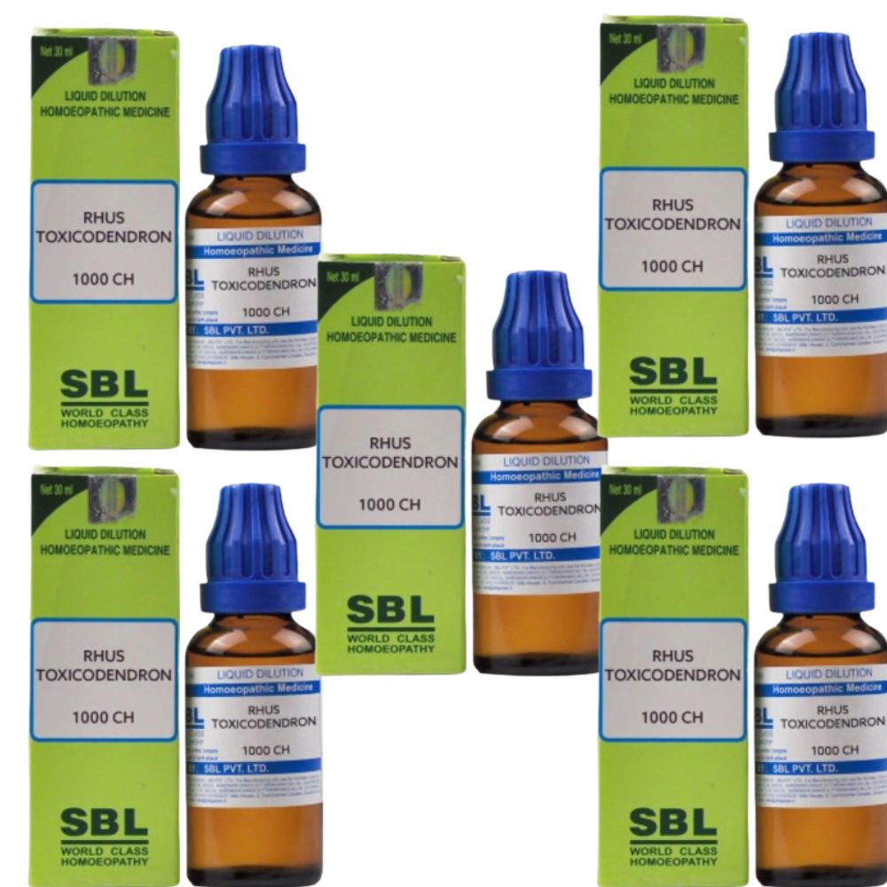SBL Homeopathy Rhus Toxicodendron Dilution