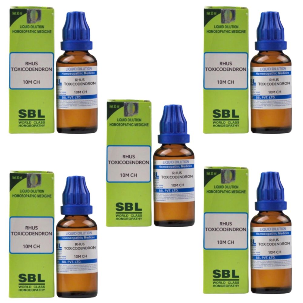 SBL Homeopathy Rhus Toxicodendron Dilution