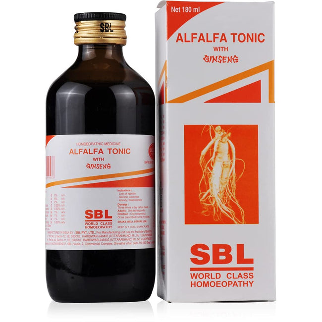 SBL Homeopathy Alfalfa Tonic with Ginseng Main Image