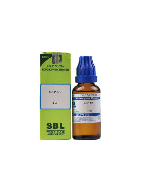 SBL Homeopathy Sulphur Dilution Hover Image