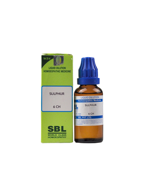 SBL Homeopathy Sulphur Dilution Main Image