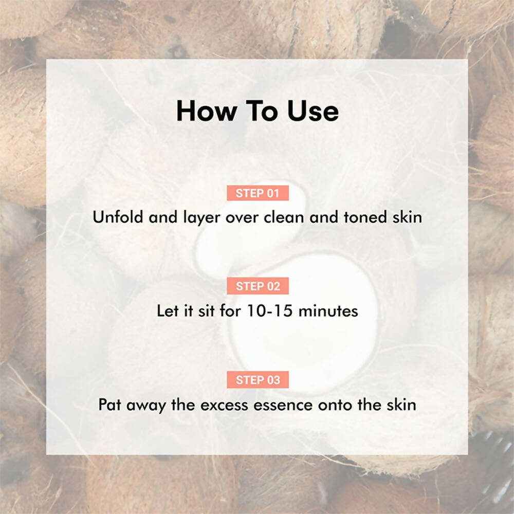 Tonymoly Fresh To Go Coconut Mask Sheet Hydrating - Korean Skincare