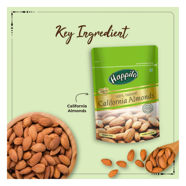Happilo 100% Natural Premium California Almonds Main Image