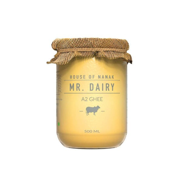 Mr. Dairy A2 Ghee | 100% Pure and Natural Ghee | Cultured Desi Ghee From A2 Milk Hover Image
