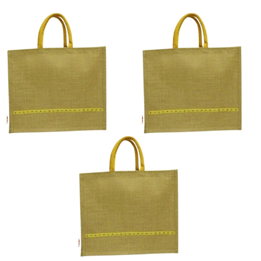 Natural Color Grocery Jute Bag