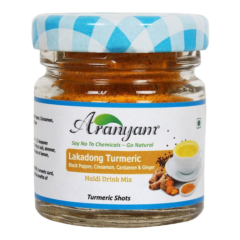 Aranyam Lakadong Turmeric Black Pepper, Cinnamon, Cardamon & Ginger
