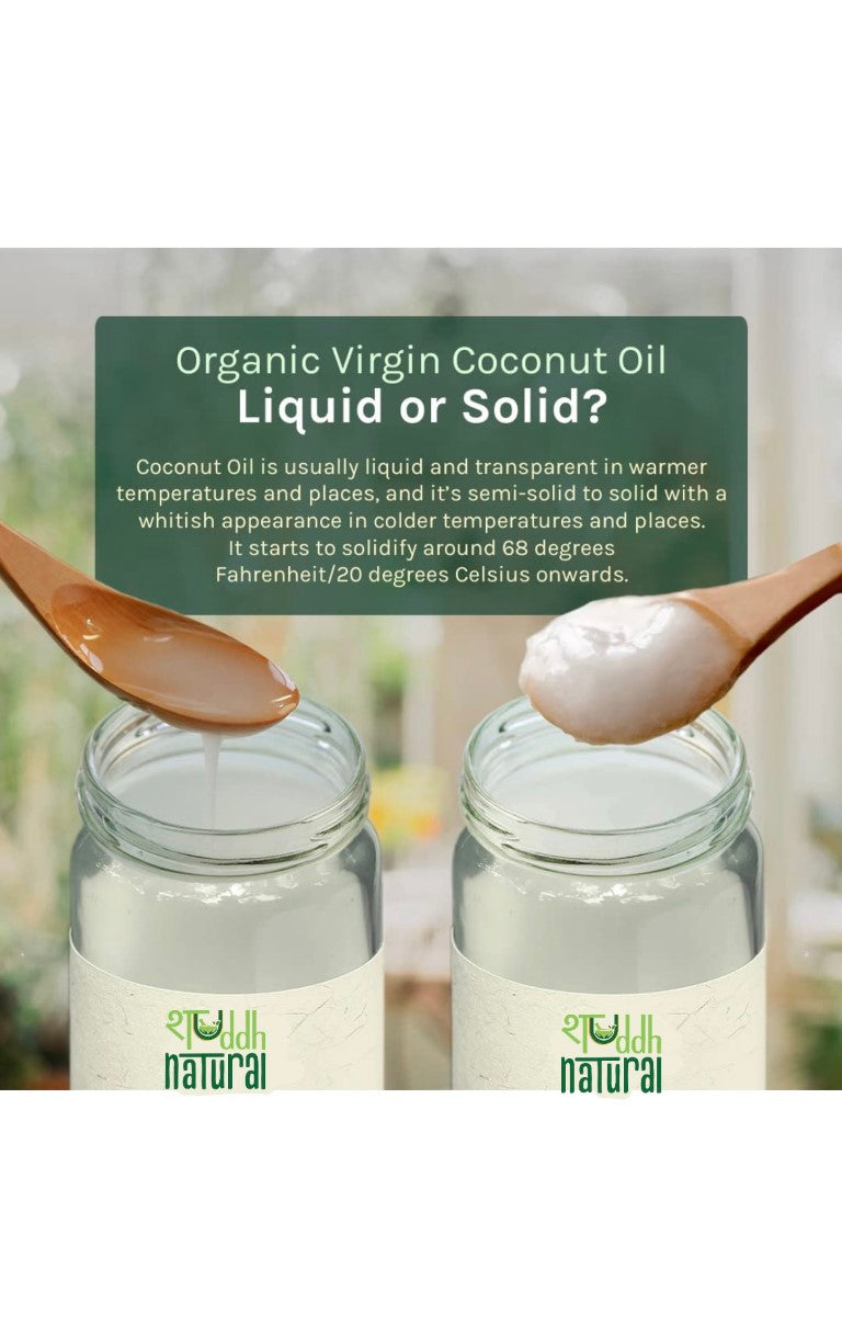 Shuddh Natural Coconut Oil Cold Pressed