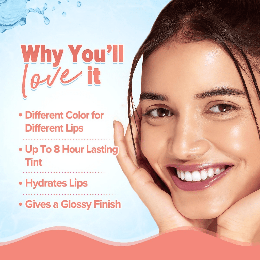 Aqualogica Plump+ Pouty Li-Ph Gloss - Peach Vanilla - Limited Time Offer