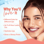 Aqualogica Plump+ Pouty Li-Ph Gloss - Peach Vanilla - Limited Time Offer