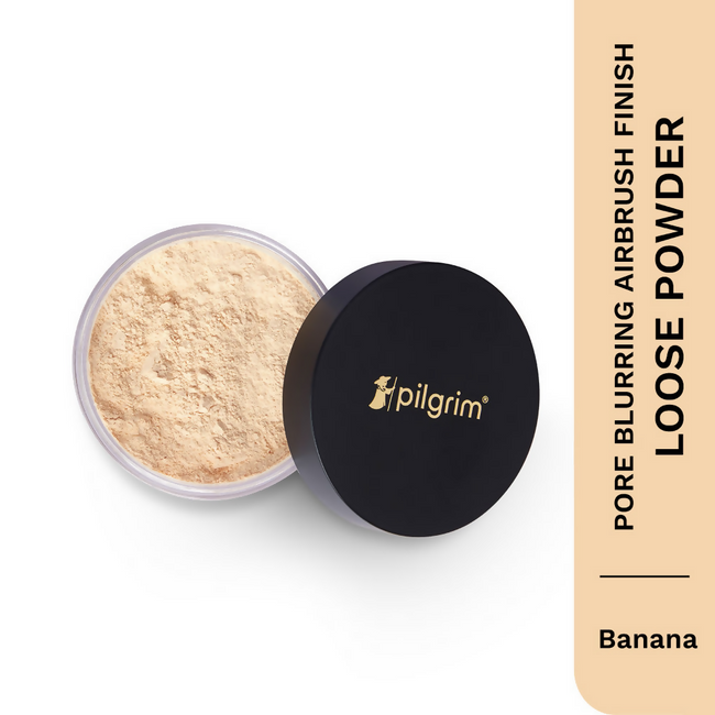 Pilgrim Pore Blurring Airbrush Finish Loose Powder - Banana Main Image
