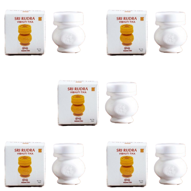 Sri Rudra Vibhuti Tika (SR 01381) Hover Image