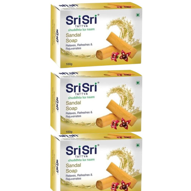 Sri Sri Tattva Sandal Soap - 100gm Main Image