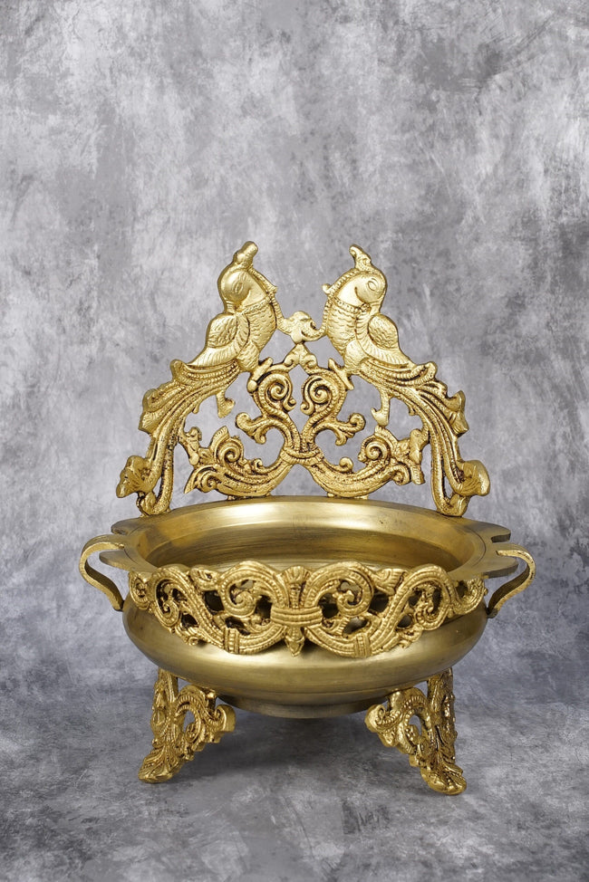 Sri Rudra Peacock Urli- SR 02236 Hover Image