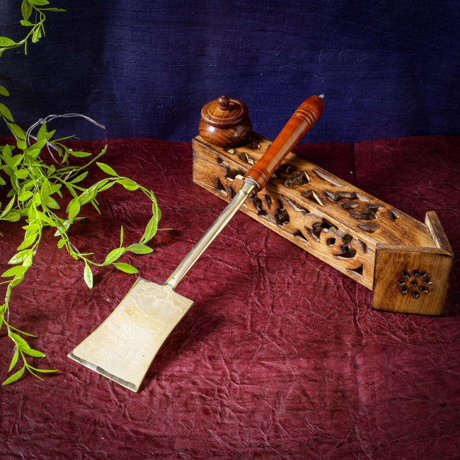 Sri Rudra Serving Spoon Big (SR 02986) Hover Image