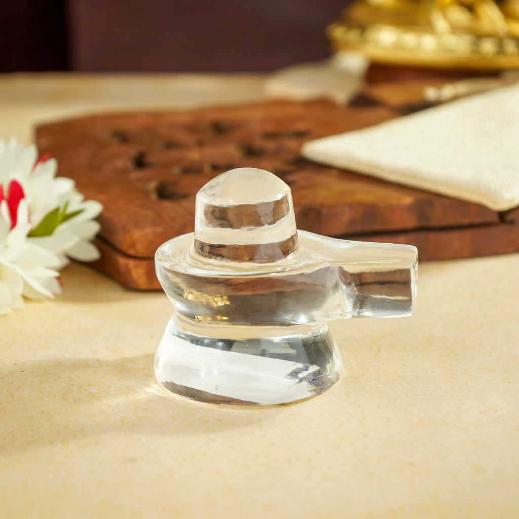 Sri Rudra Sphatika Lingam