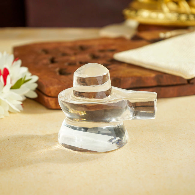 Sri Rudra Sphatika Lingam Hover Image