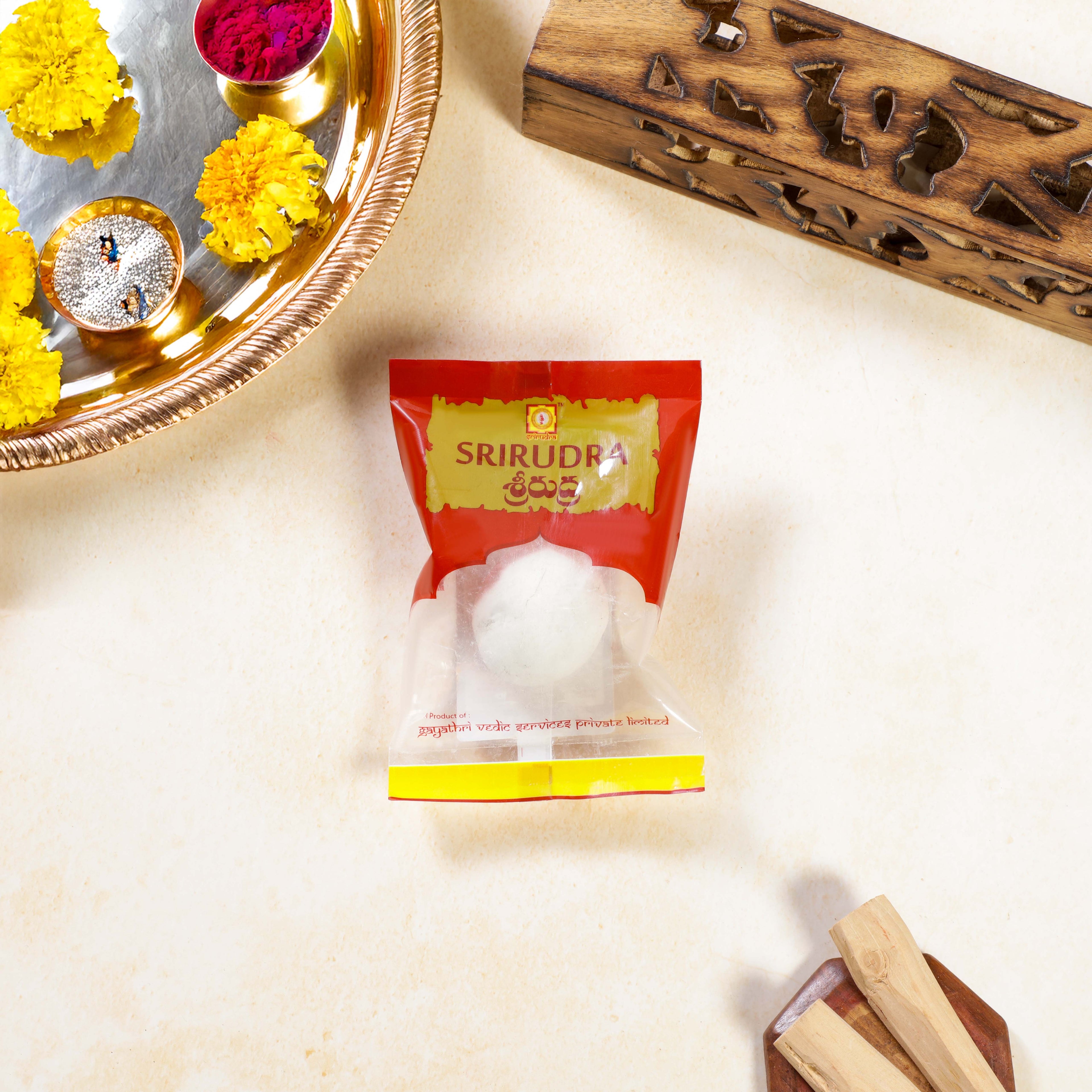 Sri Rudra Vibhuthi Round (EAN 90097)