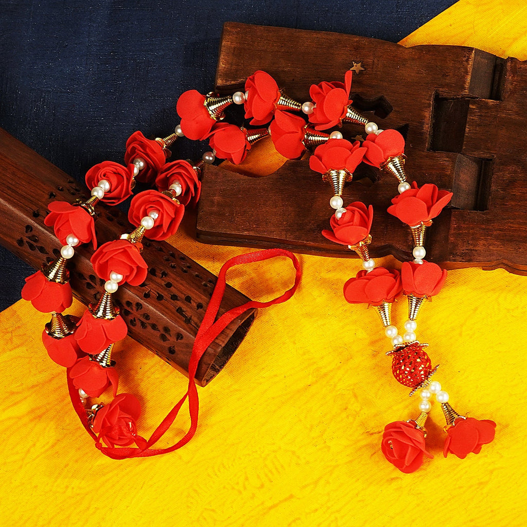 Sri Rudra Yellow Rose & Moti Mala (SR 0176)