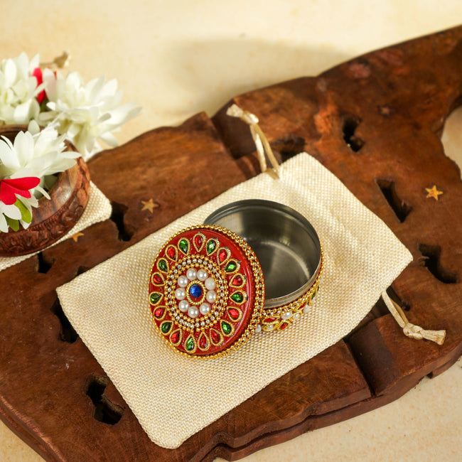 Sri Rudra Decorative Jewellery Box Mini (SR 01713) Hover Image