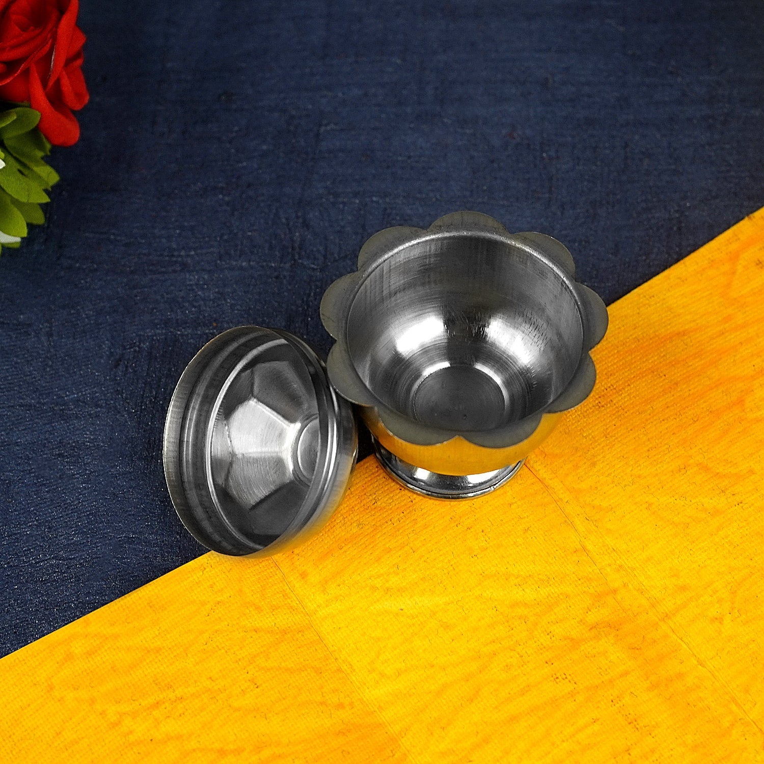 Sri Rudra Kumkum Bharani With Base (SR 01530)