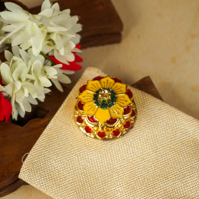 Sri Rudra Fiber Gold Kumkum Bharani (SR 01946) Main Image