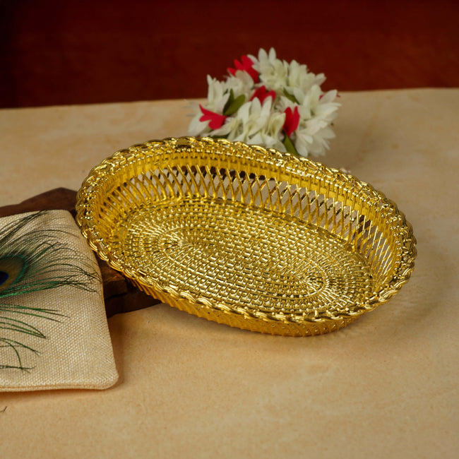 Sri Rudra Decorative Color Flower Tray (SR 0639) Main Image