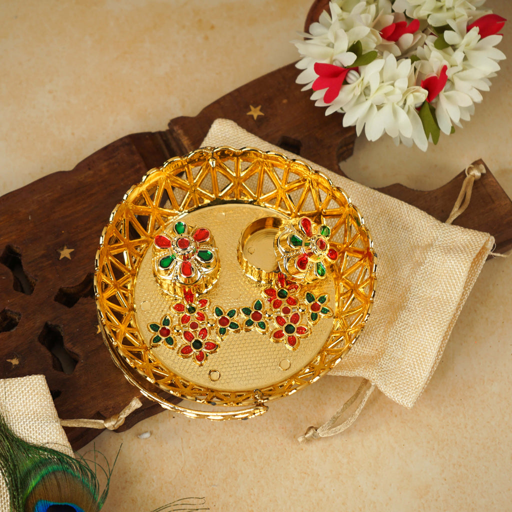 Sri Rudra Haldi kumkum Bhasket (SR 02961)