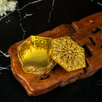 Sri Rudra Gold Fancy Heaxgon Box (EAN Code 8906101491872)