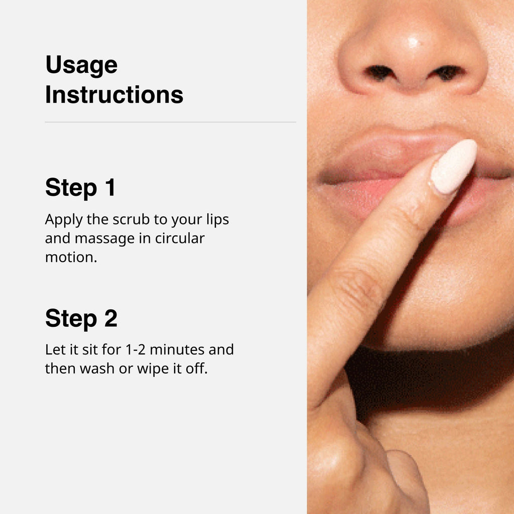 Cureskin Lightening Lip Scrub for Men and Women