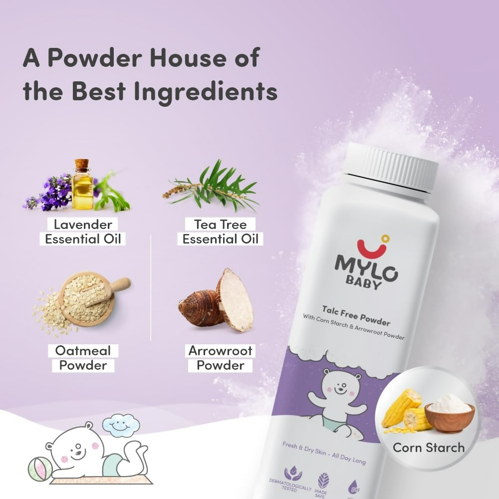 Mylo Baby Talc-Free Powder