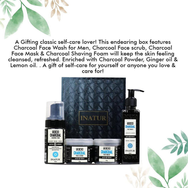 Inatur Charcoal Hamper for Men Main Image