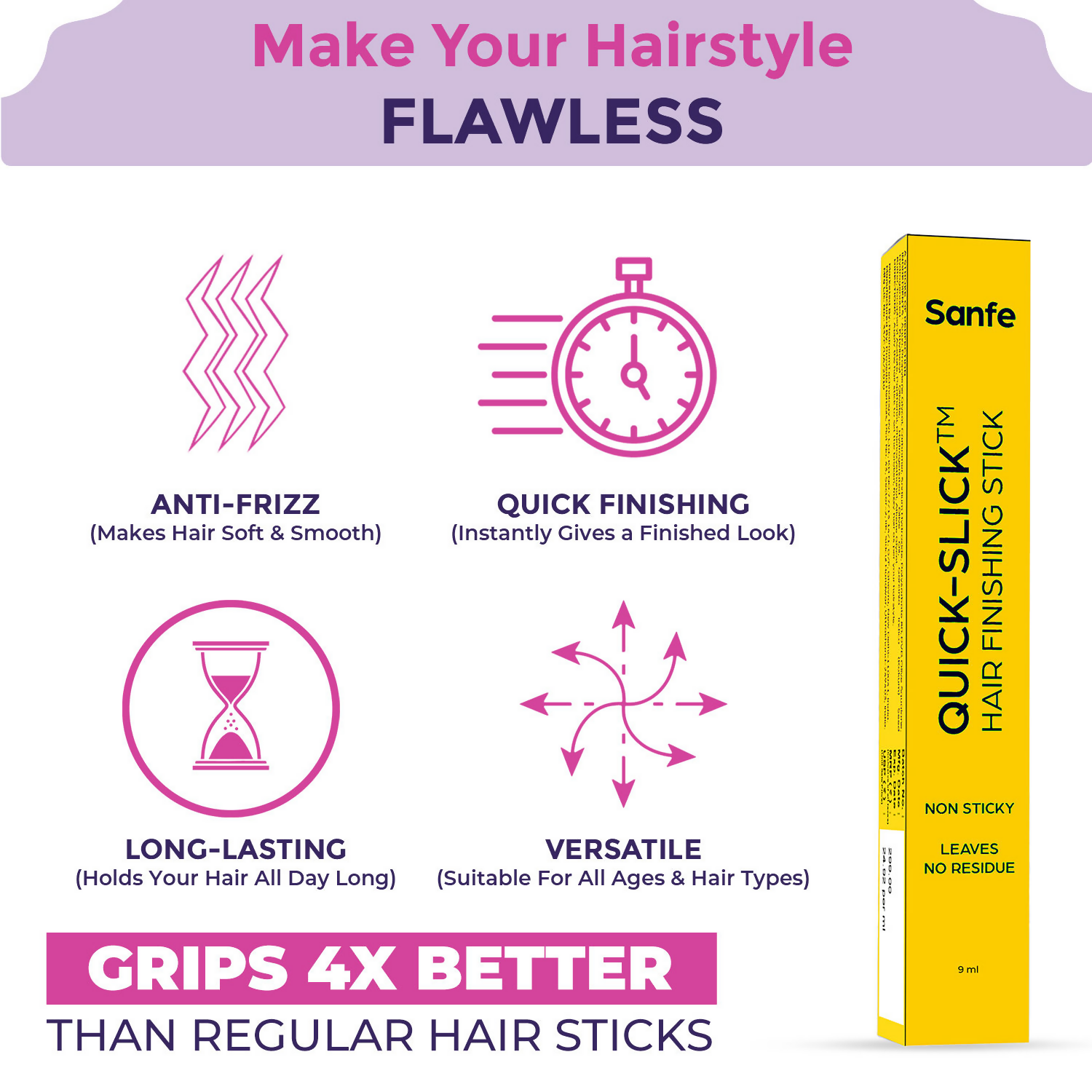 Sanfe Quick Slick Hair Finishing Stick