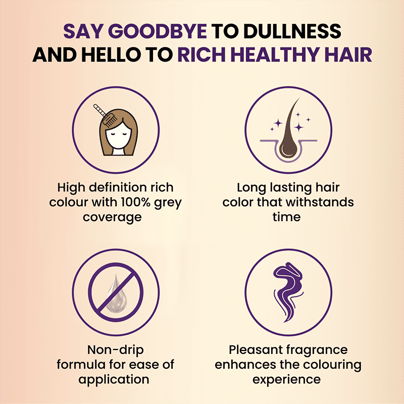 Streax Professional HueMagic Permanent Hair Colour - 3 Dark Brown