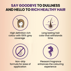 Streax Professional HueMagic Permanent Hair Colour - 3 Dark Brown