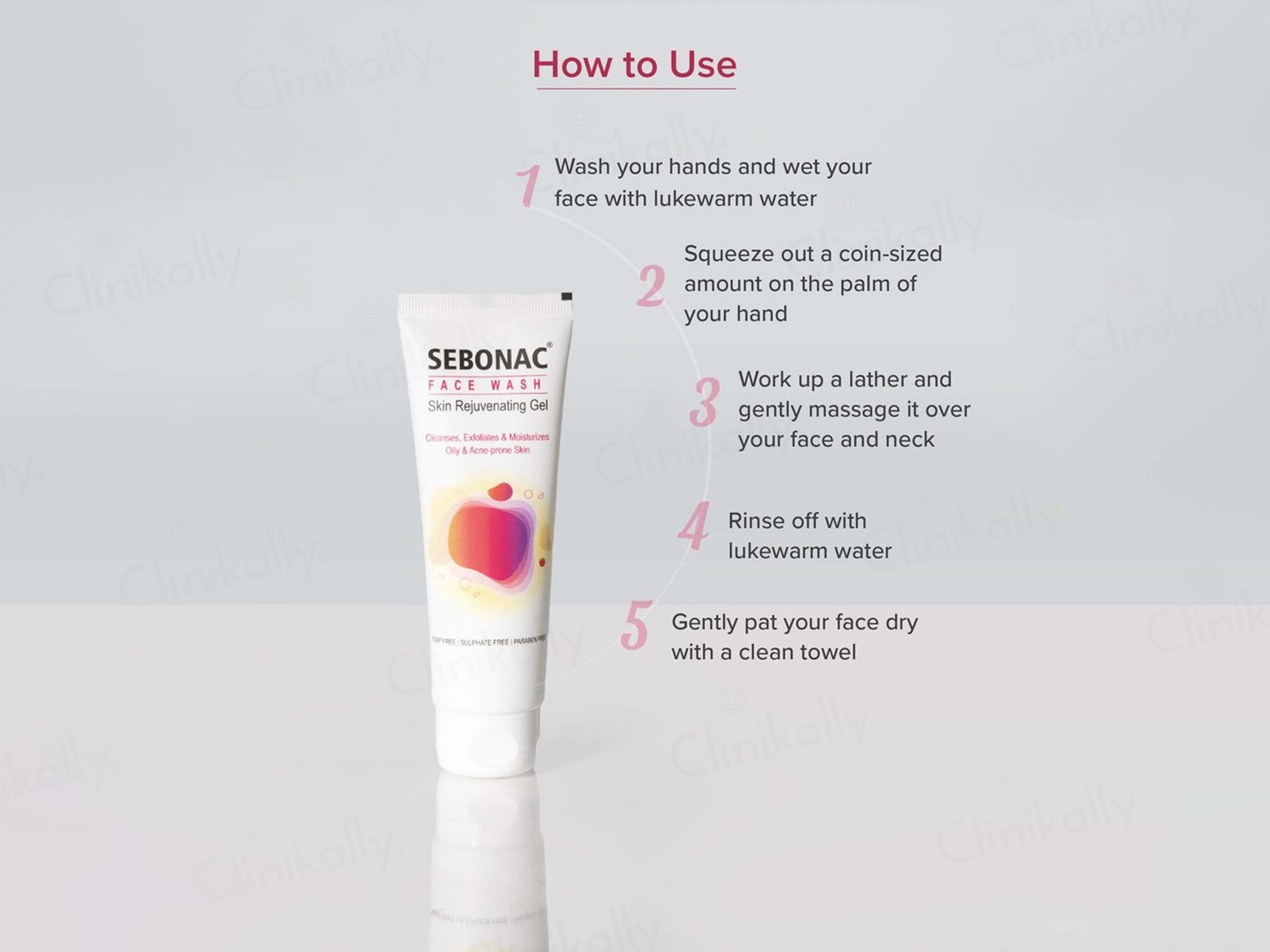 Sebonac Skin Rejuvenating Gel Face Wash
