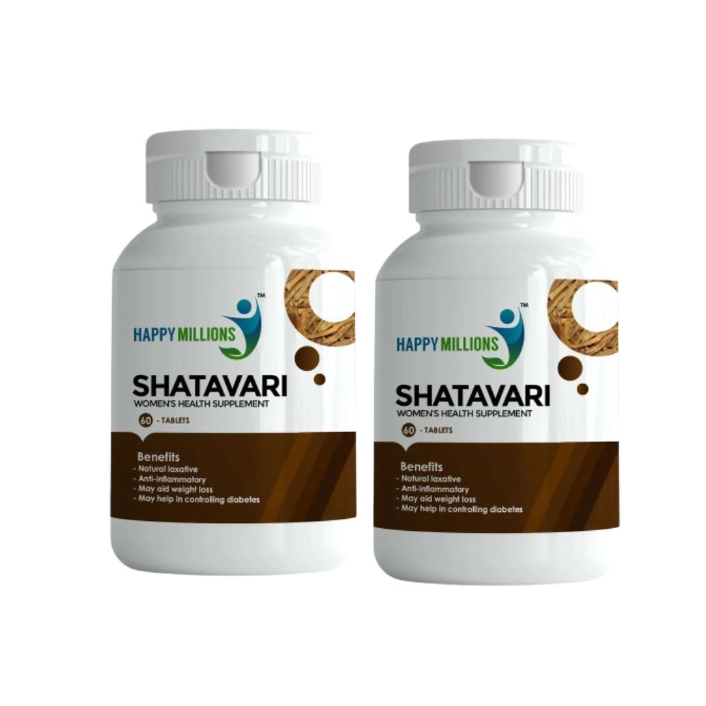 HappyMillions Shatavari Tablets