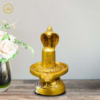 Shivaling with Cobra Idol - Embrace the Divine Energy of Lord Shiva