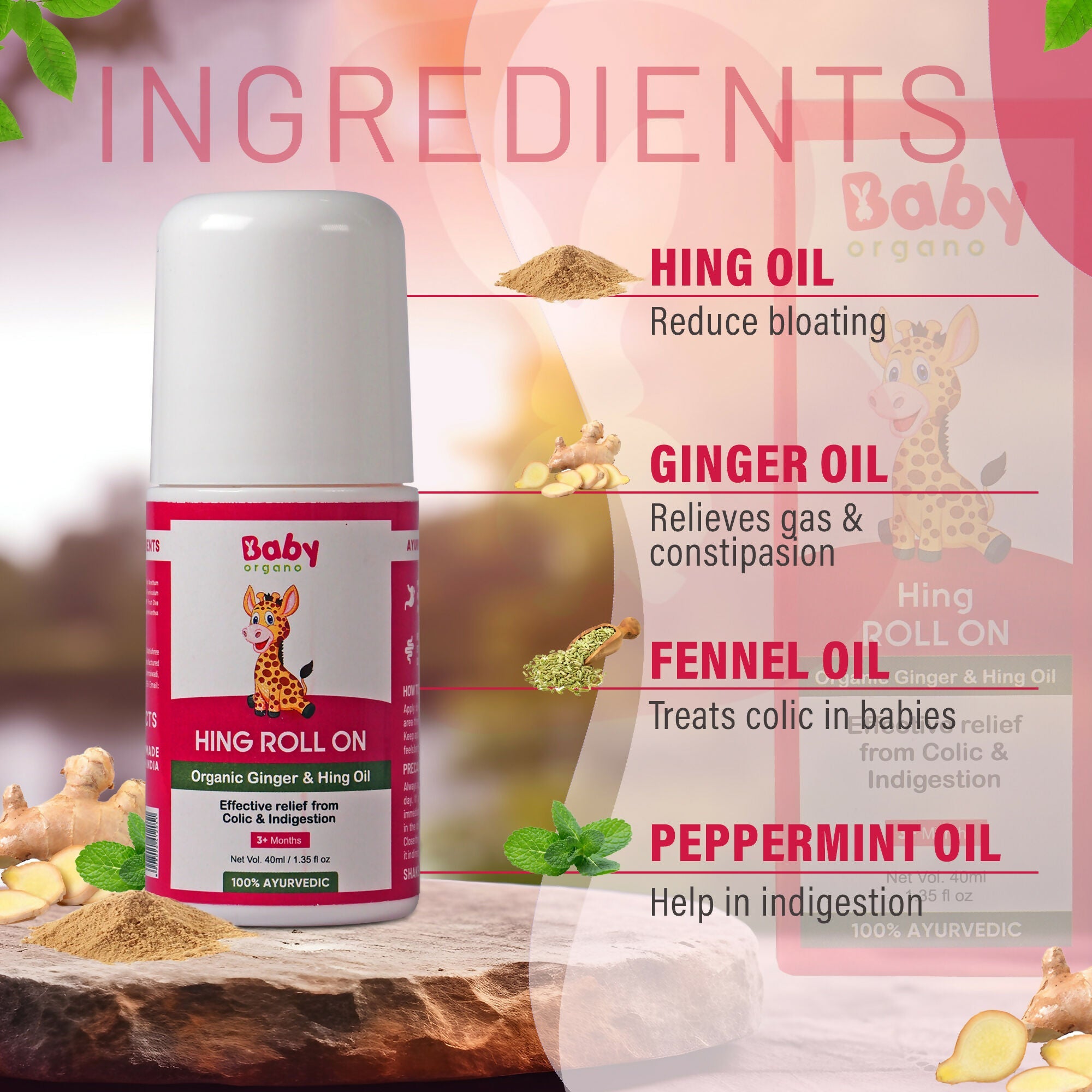 Babyorgano Hing Roll On