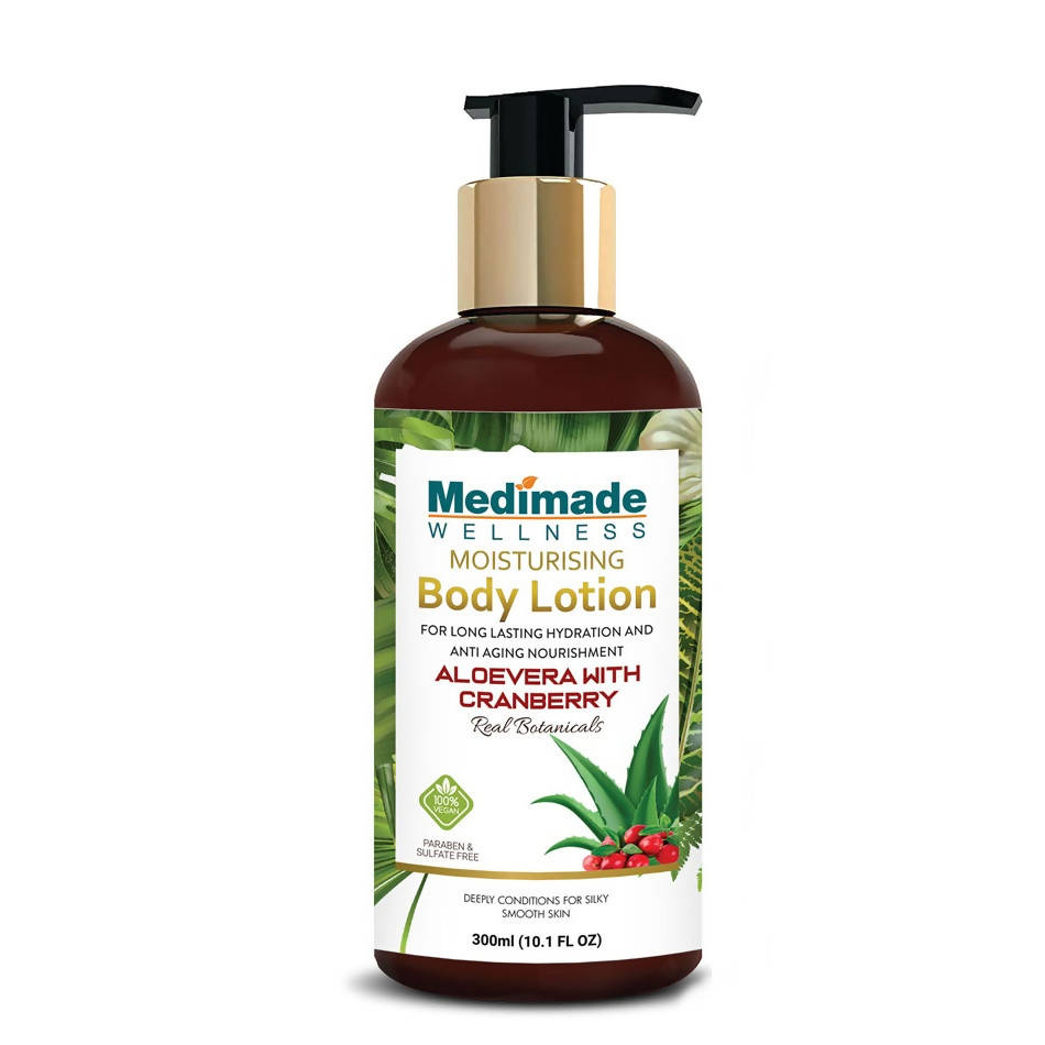Medimade Wellness Moisturising Body Lotion With Aloevera With Cranberry