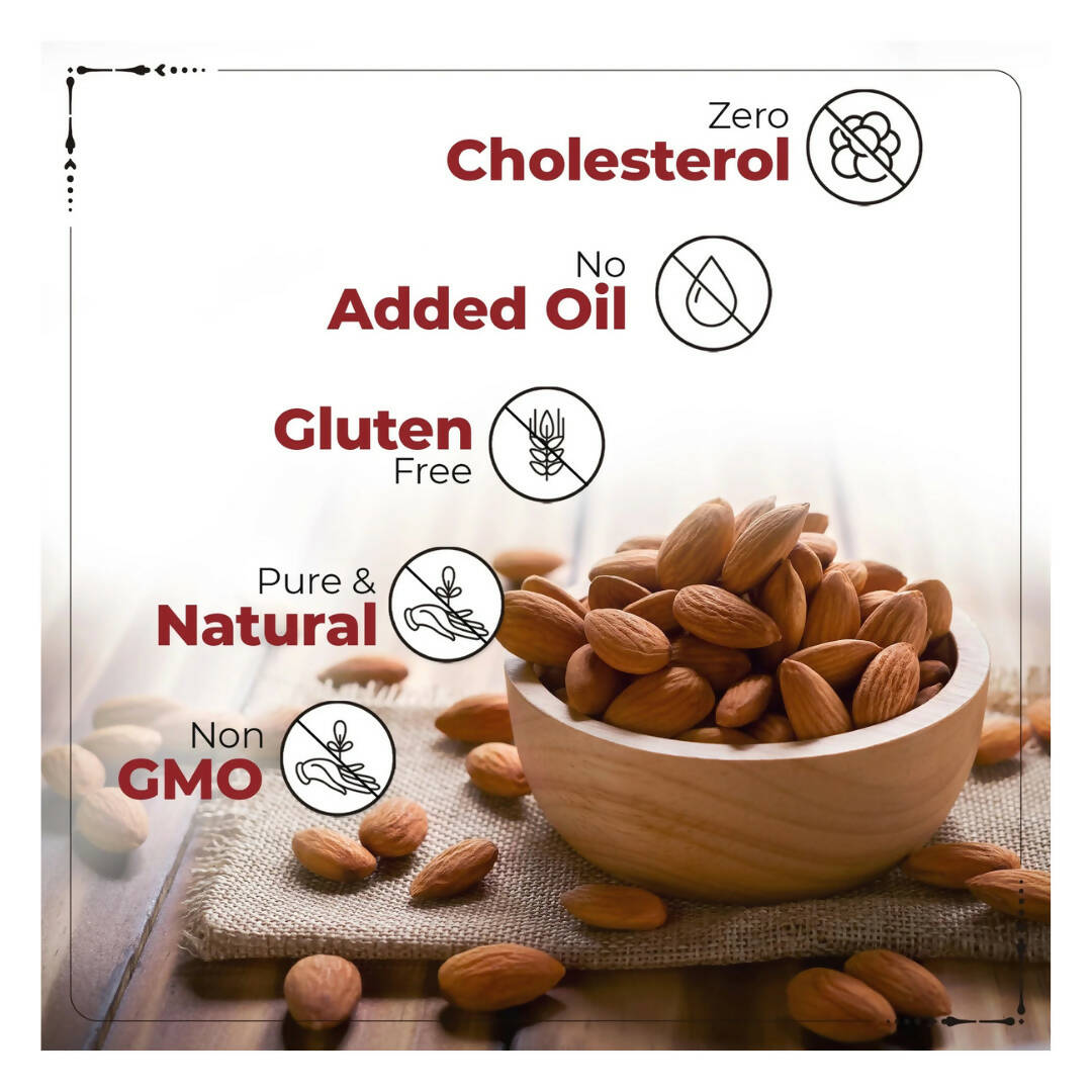 Happilo Roasted & Lightly Salted Premium Californian Almonds