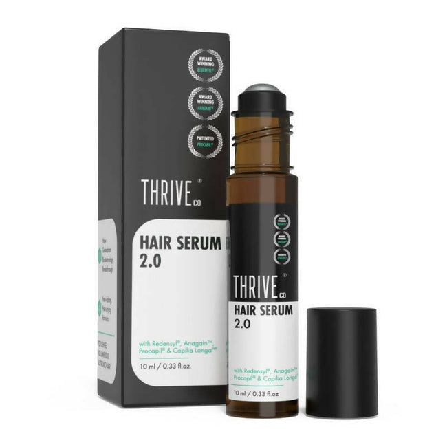 ThriveCo Hair Growth Serum 2.0 Roll On Travel Friendly Hover Image