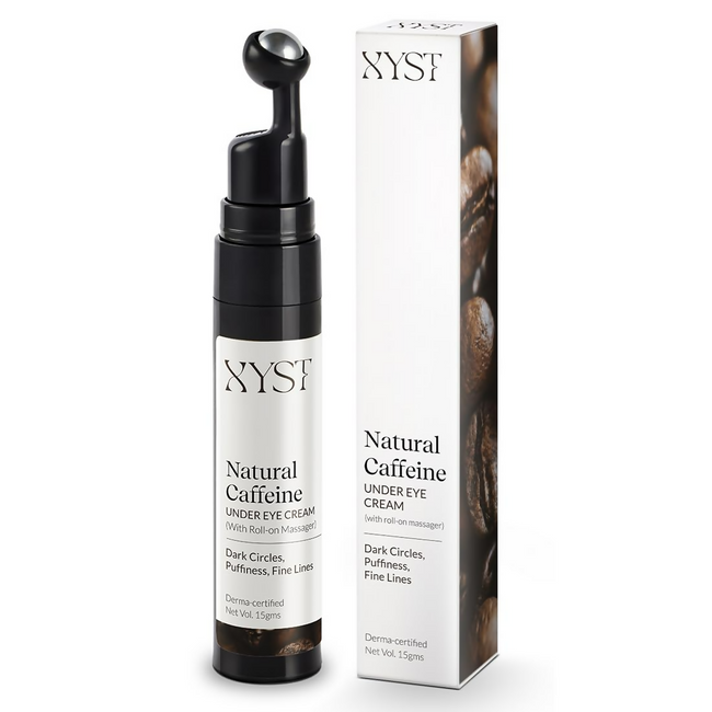 Xyst Natural Caffeine Under Eye Roll-On For Dark Circle Hover Image