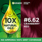 Garnier Color Naturals Hair Color - 6.62 Cranberry Red