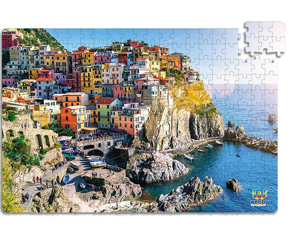 Webby Cinque Terre & Italy Jigsaw Puzzle- 252 Pcs