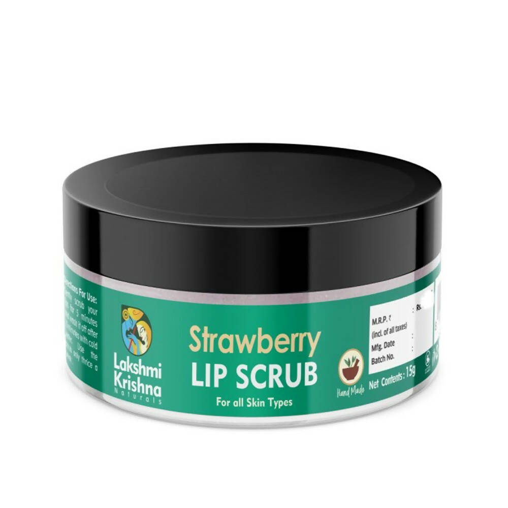 Lakshmi Krishna Naturals Strawberry Lip Scrub