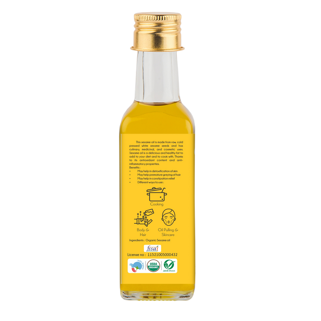 Praakritik Organic Sesame Oil
