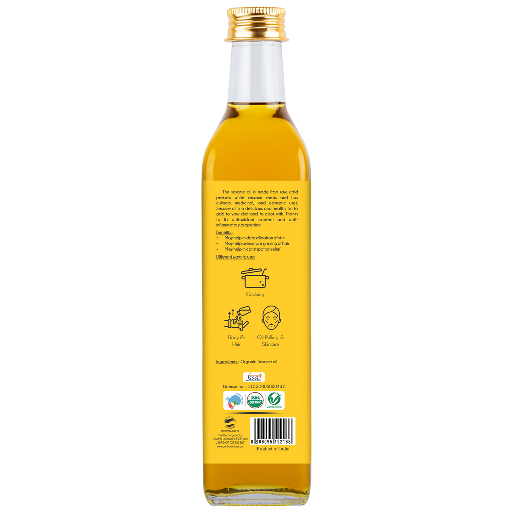 Praakritik Organic Sesame Oil