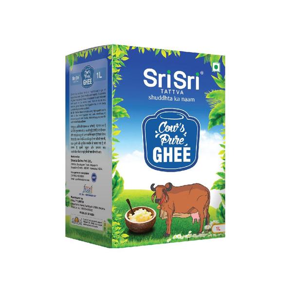Sri Sri Tattva Cow's Pure Ghee | Pure Cow Ghee for Better Digestion and Immunity | Pure A2 Cow Ghee Main Image